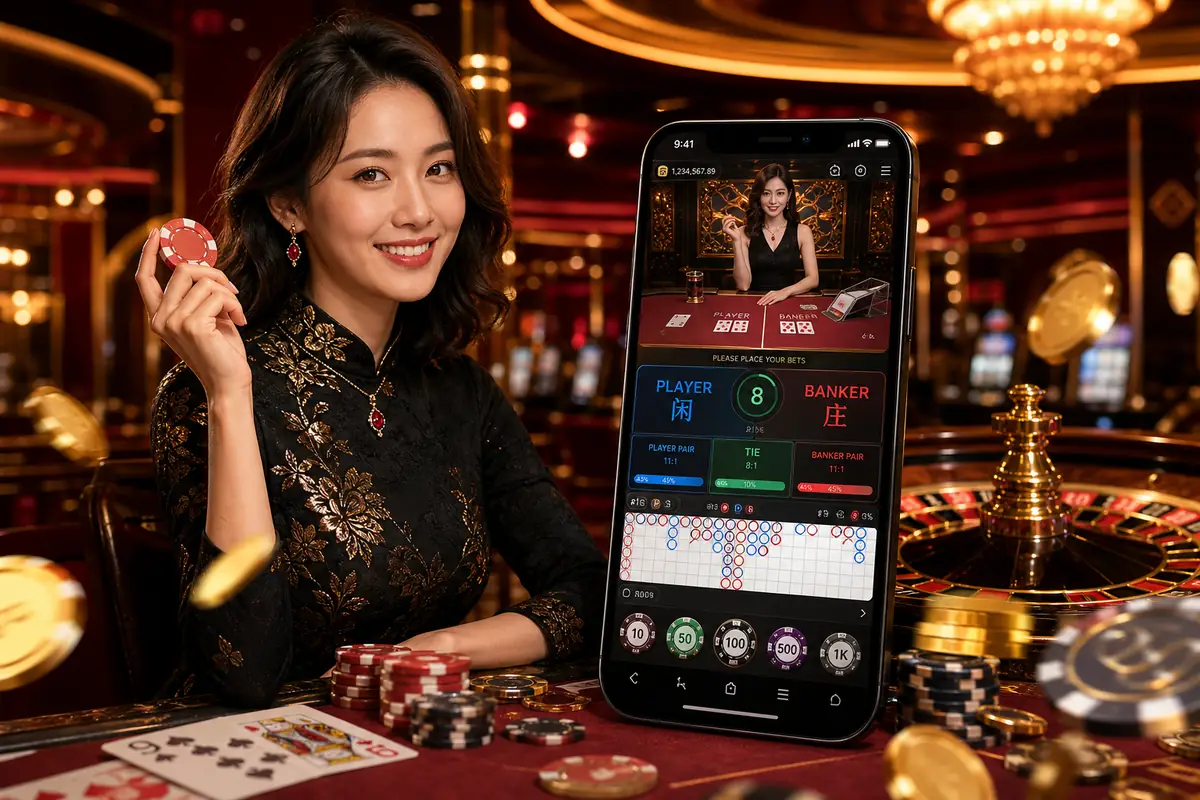 b9myr Dragon Tiger meja permainan langsung